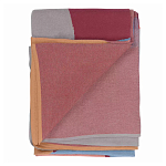 Плед из хлопка с абстрактным принтом Elysian Flow Ember варинант исполнения - 2 | Loft Concept в Омске