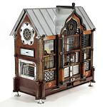 Декоративная антикварная клетка Wise Raven варинант исполнения - 2 | Loft Concept в Омске