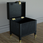 Сундук Eye Elsa Dreams Black варинант исполнения - 2 | Loft Concept в Омске