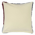 Чехол на подушку с рисунком серо-синего цвета Elan Textured варинант исполнения - 2 | Loft Concept в Омске