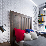 Гипсовая 3D Панель E-05 варинант исполнения - 1 | Loft Concept в Омске