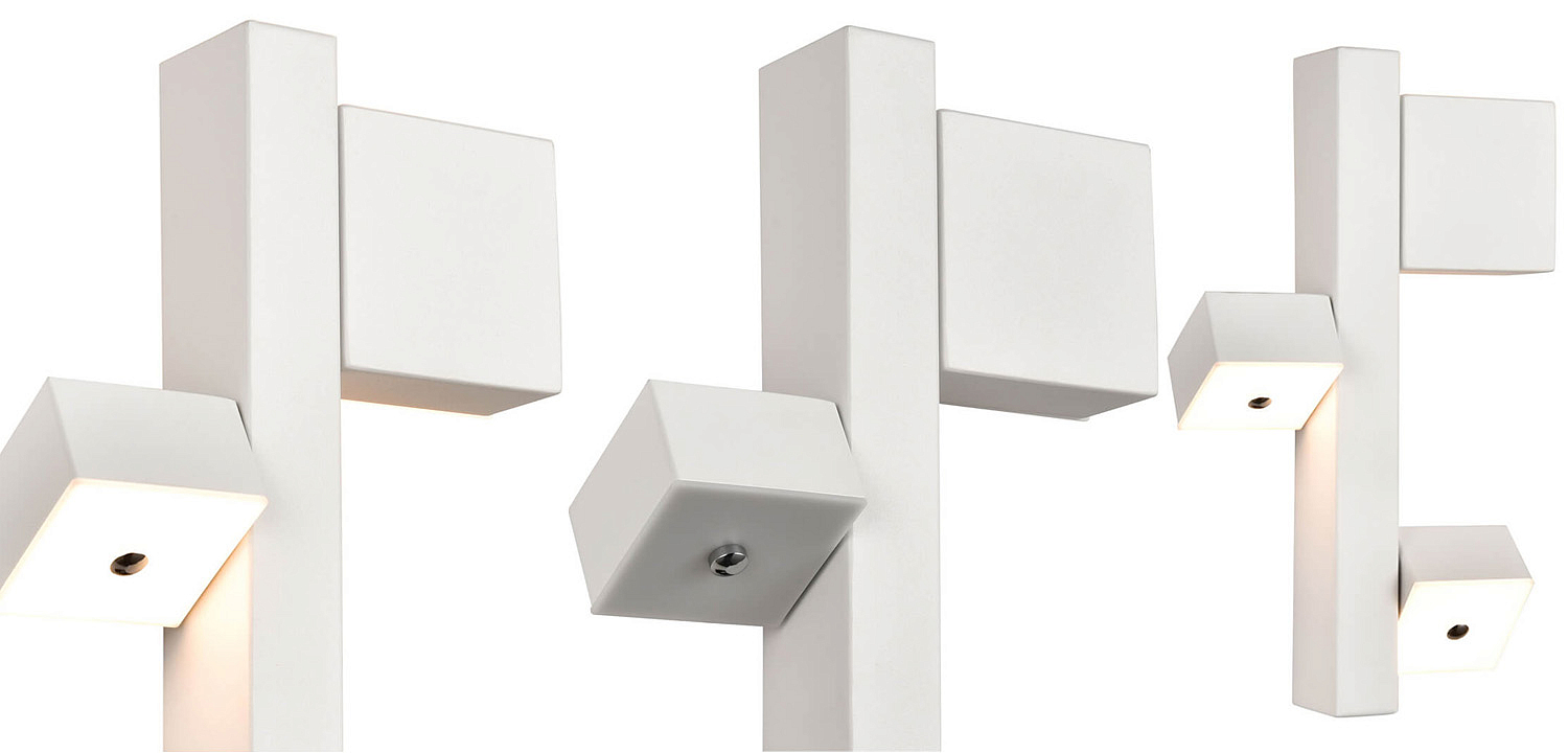 Бра Pohon White Squares Wall Lamp Бра Pohon White Squares Wall Lamp - Loft-Concept в Омске