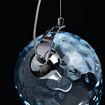 Подвесной светильник со стеклянном плафоном в форме бокала Kaleido варинант исполнения - 19 | Loft Concept в Омске