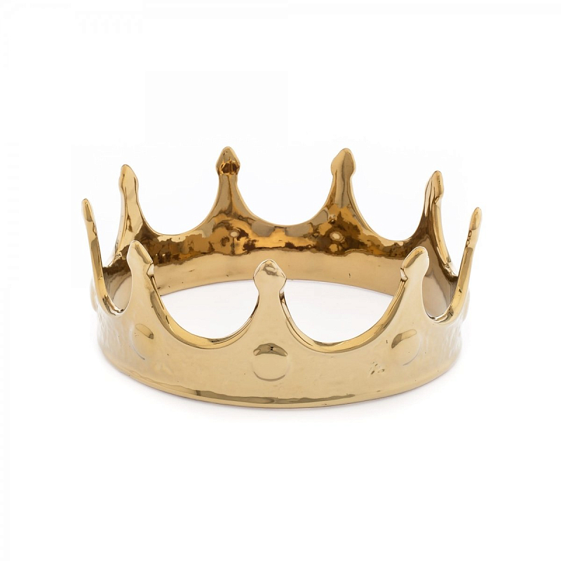 Статуэтка Seletti Memorabilia Gold My Crown Золотой Статуэтка Seletti Memorabilia Gold My Crown Золотой в Омске | Loft Concept