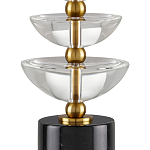 Настольная лампа с чашеобразными дисками на корпусе Glowing Waterfall варинант исполнения - 1 | Loft Concept в Омске