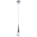 Подвесной светильник капля Acrylic Droplet Chrome Hanging Lamp варинант исполнения - 2 | Loft Concept в Омске