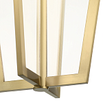  Подвесной светильник золотого цвета в форме фонаря Kichler варинант исполнения - 2 | Loft Concept в Омске