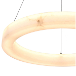 Люстра круглая с цельным каменным корпусом Unbreakable Stone варинант исполнения - 7 | Loft Concept в Омске