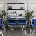 Стол обеденный металлический Weightlessness варинант исполнения - 4 | Loft Concept в Омске