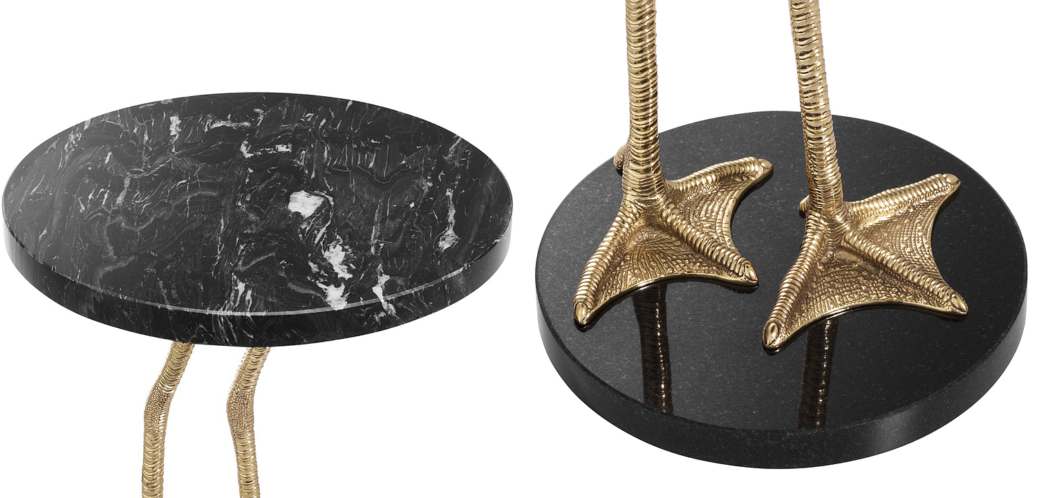 Приставной стол Eichholtz Side Table Lagoon - Loft-Concept в Омске