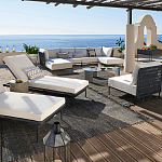 Кашпо Elevated Planters Luna 54 белое варинант исполнения - 5 | Loft Concept в Омске