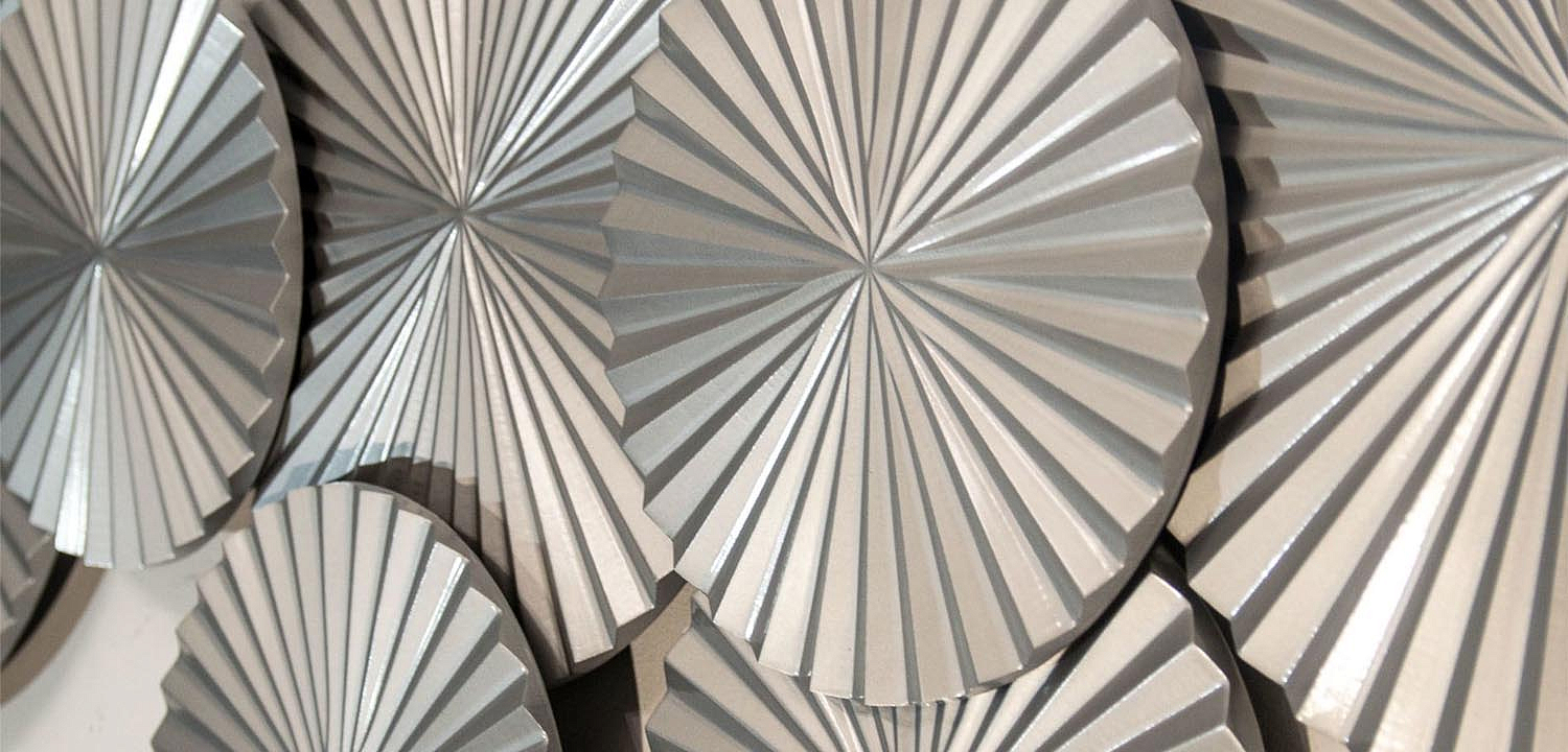 Арт-объект Apollo Silver Wall Plaque Disc 11 Арт-объект Apollo Silver Wall Plaque Disc 11 - Loft-Concept в Омске