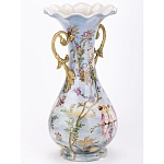 Ваза фарфоровая с попугаями Gaya варинант исполнения - 5 | Loft Concept в Омске