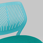 Яркий компьютерный стул Tropica Turquoise варинант исполнения - 7 | Loft Concept в Омске