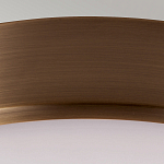 Потолочный светильник круглой формы с белым выпуклым матовым плафоном Feiss варинант исполнения - 3 | Loft Concept в Омске