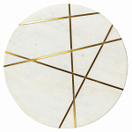 Кофейный столик с мраморной столешницей Sleeve варинант исполнения - 4 | Loft Concept в Омске