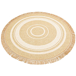 Ковер из комбинированного состава с узором The Cycle of Happiness варинант исполнения - 4 | Loft Concept в Омске