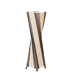 Торшер из перламутра на металлическом каркасе Indonesian Wave варинант исполнения - 3 | Loft Concept в Омске