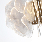 Люстра с декором в виде крупных рельефных лепестков 80 см Ethereal Bloom варинант исполнения - 6 | Loft Concept в Омске