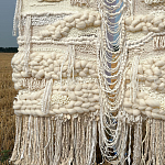 Вязанное панно для ресторана WINTER варинант исполнения - 1 | Loft Concept в Омске