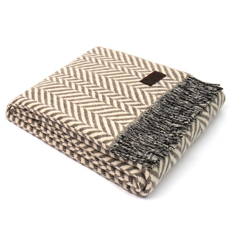 Плед PALLADIO 0001 Marzotto Бежевый в Омске | Loft Concept 