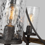 Люстра с цилиндрическим плафонами из толстого волнистого стекла в индустриальном стиле Feiss варинант исполнения - 17 | Loft Concept в Омске