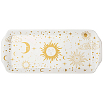 Блюдо прямоугольное из фарфора с рисунком звезд и созвездий Porcelain Astronomy Collection варинант исполнения - 1 | Loft Concept в Омске