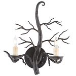 Бра черное в виде ствола дерева Branched Tree варинант исполнения - 2 | Loft Concept в Омске