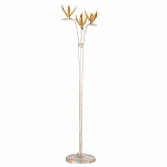 Торшер с 3-мя плафонами в виде цветов Golden Bird of Paradise варинант исполнения - 3 | Loft Concept в Омске