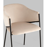 Стул Brace велюр молочный варинант исполнения - 2 | Loft Concept в Омске