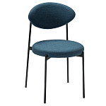 Стул металлический с мягкой спинкой и сиденьем Alfie Chair варинант исполнения - 2 | Loft Concept в Омске