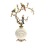 Подсвечник с декором из птиц на ветвях Birds of Paradise варинант исполнения - 2 | Loft Concept в Омске