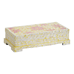 Шкатулка Oceane Bone Inlay Yellow варинант исполнения - 1 | Loft Concept в Омске