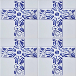 Плитка с узором Кресты варинант исполнения - 1 | Loft Concept в Омске