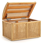 Сундук из ротанга Janvier Rattan Wicker Chest варинант исполнения - 2 | Loft Concept в Омске