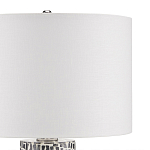 Настольная лампа с узором вдоль колоннообразного основания Scenic Surface варинант исполнения - 2 | Loft Concept в Омске