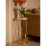 Столик дизайнерский Beige marble варинант исполнения - 4 | Loft Concept в Омске