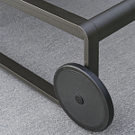 Шезлонг на металлическом каркасе с регулируемой спинкой GUELL Sunbed варинант исполнения - 7 | Loft Concept в Омске