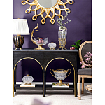 Конфетница из прозрачного рельефного стекла Eden Garden варинант исполнения - 12 | Loft Concept в Омске