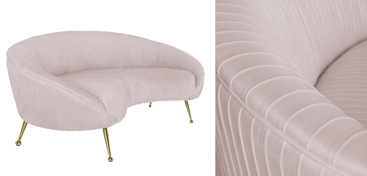 Диван Pebernat Lounge Sofa light pink - Loft-Concept в Омске