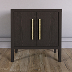 Тумбочка Primo с дверцами шпон темный орех варинант исполнения - 2 | Loft Concept в Омске