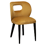 Стул велюровый горчичный Verified варинант исполнения - 3 | Loft Concept в Омске