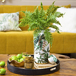 Ваза фарфоровая с ручной росписью Leopard Collection  варинант исполнения - 6 | Loft Concept в Омске