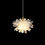 Подвесной светильник с натуральным горным хрусталем Crystal Shimmer варинант исполнения - 2 | Loft Concept в Омске