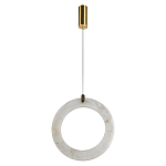 Подвесной светильник в форме кольца Cryptocrystalline Stone варинант исполнения - 7 | Loft Concept в Омске