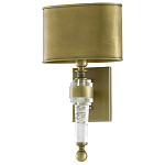 Бра с овальным абажуром на прозрачном основании Masculinity варинант исполнения - 3 | Loft Concept в Омске