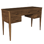 Стол письменный из массива бука Tasteful Furniture варинант исполнения - 1 | Loft Concept в Омске