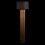 Торшер с металлическим золотым трубчатым основанием Fulgurite варинант исполнения - 3 | Loft Concept в Омске