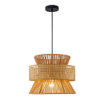 Подвесной светильник с абажуром из натуральных материалов Light Inside the Cell варинант исполнения - 2 | Loft Concept в Омске