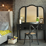 Туалетный столик Stylish Black варинант исполнения - 2 | Loft Concept в Омске